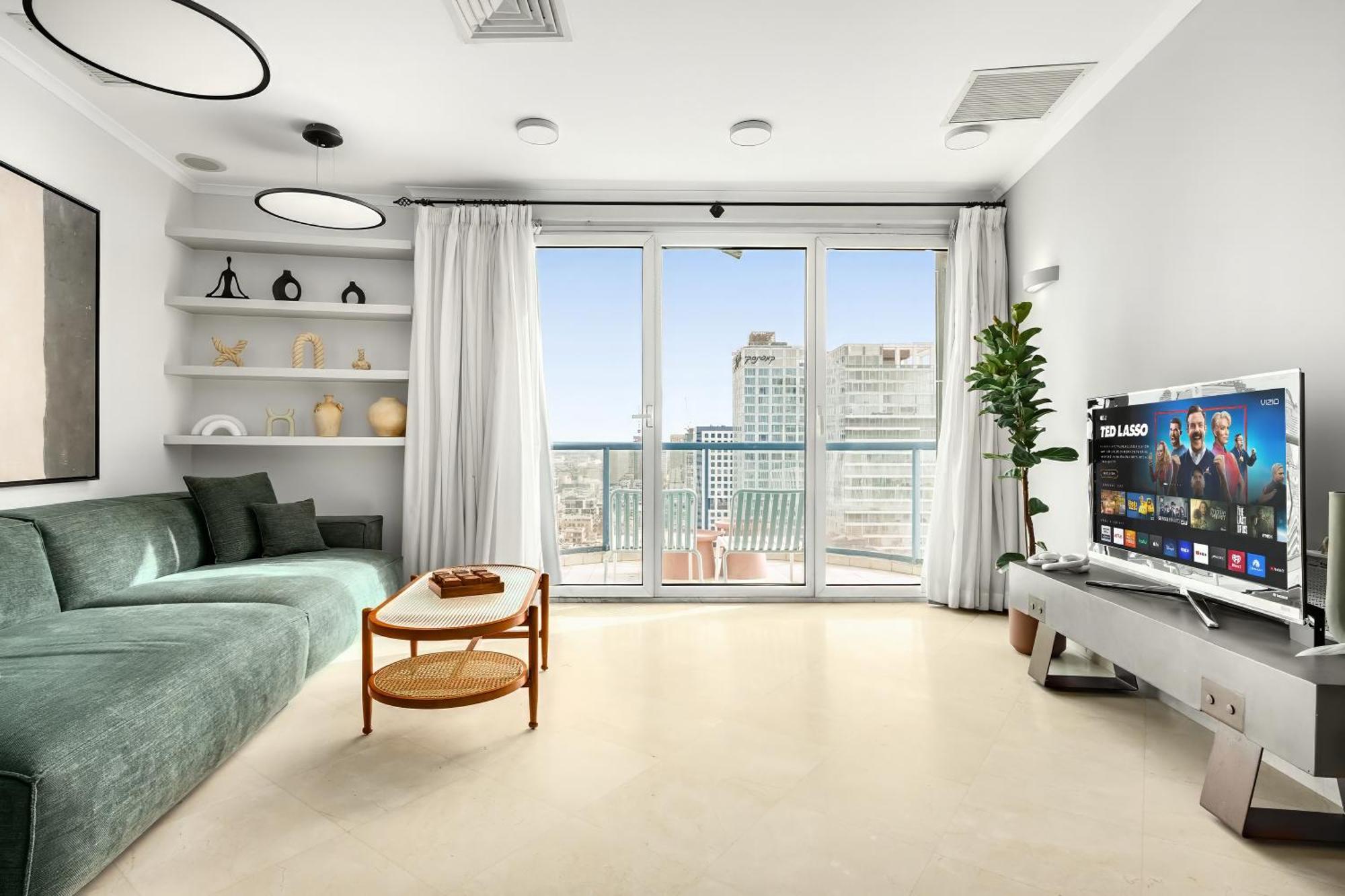 Superb Beachfront Apartments With Shelter By Sea N' Rent Тель-Авив Экстерьер фото
