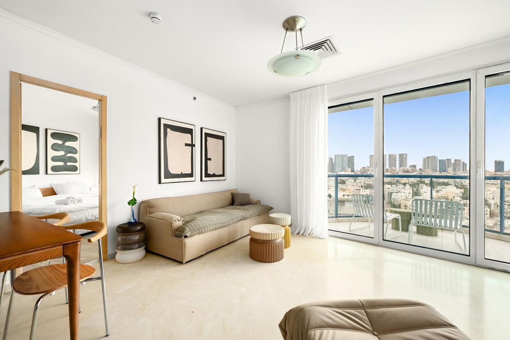 Superb Beachfront Apartments With Shelter By Sea N' Rent Тель-Авив Экстерьер фото